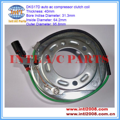 China supply clutch coil DKS17D auto ac compressor Clutch Coils item 95.8mm*64.2mm*31.3mm*40mm
