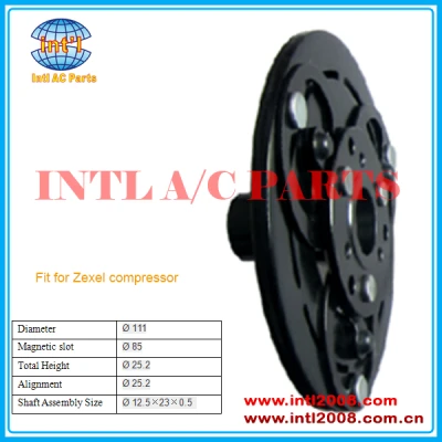 Zexel compressor series clutch hub/plate/dust covers Diameter:111 mm China manufacture