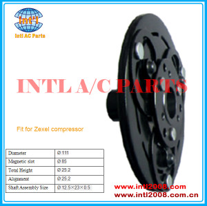 Zexel compressor series clutch hub/plate/dust covers Diameter:111 mm China manufacture