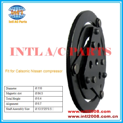 clutch hub/plate/dust covers used for Nissan compressor Calsonic series Diameter:110mm