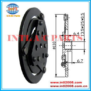 clutch hub/plate/dust covers used for Nissan compressor Calsonic series Diameter:110mm