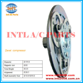 Zexel compressor clutch hub/plate/dust cover Diameter:111.5 mm China auto air conditioner factory