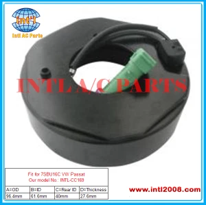 Denso 7SBU16C compressor coil fit for Audi Skoda VW Porsche car series OEM# 4B0260805Q 4D0260808 4B3260805 4B0260805B