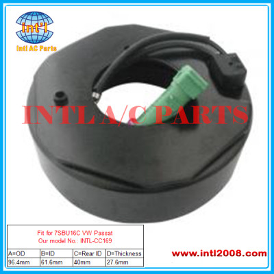 Denso 7SBU16C compressor coil fit for Audi Skoda VW Porsche car series OEM# 4B0260805Q 4D0260808 4B3260805 4B0260805B