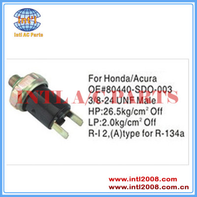 Auto air conditioning Pressure Switch pressure Sensor HONDA ACURA