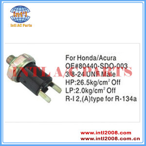 Auto air conditioning Pressure Switch pressure Sensor HONDA ACURA