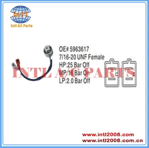 Auto AC Pressure Switch air conditioning pressure Sensor Fiat/Alfa Romeo/Lancia