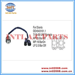 Auto Air conditioning Pressure Switch pressure sensor DIAVLA