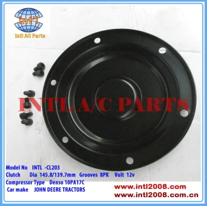 Denso 10PA17C 447100-2380 automobile air con compressor clutch for JOHN DEERE Excavator RE69716