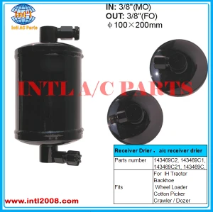 143469C2 ac receiver drier receiver dryer fit for Case IH Tractor 4210XL 4220XL Backhoe Wheel Loader Cotton Picker Crawler