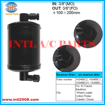 143469C2 ac receiver drier receiver dryer fit for Case IH Tractor 4210XL 4220XL Backhoe Wheel Loader Cotton Picker Crawler