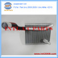 air conditioning evaporator core/ a/c evaporator coil Fiat Uno 2008 2009 / fiat Uno Mille >2013 R134a Parallel flow 249*205*58mm China Guangzhou factory/ manufacturer
