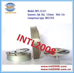 Zexel DKS17CH ac compressor magnetic clutch for Nissan / Patrol GRII ( Y61) 7pk 506011-9141 5060119141 92600VB800 car ac clutch