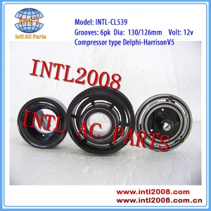 1854094 for Delphi-Harrison V5 auto AC Compressor magnetic clutch assembly for OPEL/VAUXHALL/COMBO/TIGRA 6pk pulley