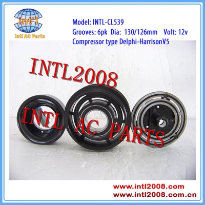 1854094 for Delphi-Harrison V5 auto AC Compressor magnetic clutch assembly for OPEL/VAUXHALL/COMBO/TIGRA 6pk pulley