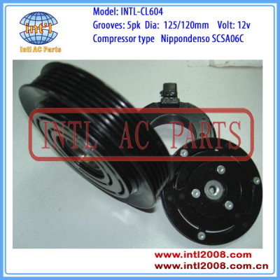 A/C Compressor clutch assembly (ASSY) SCSA06C Toyota Yaris Fiat Palio Punto 88310-52400 88310-52401 4675168 4675168 80100226