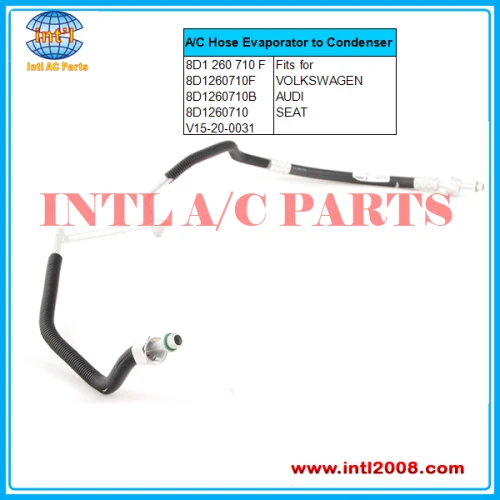 8D1260710F A/C Hose Evaporator to Condenser High Pressure Line fits for Audi A4 Volkswagen Passat 8D1260710 8D1260710B 8D126071