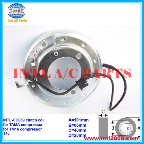TAMA auto ac compressor clutch coil/TM16 air compressor clutch coil
