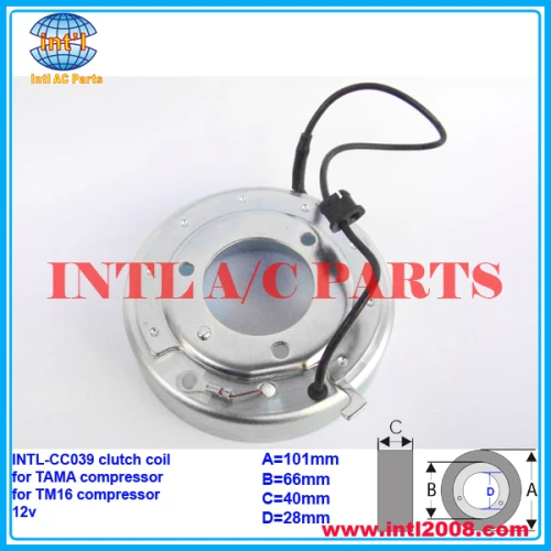 TAMA auto ac compressor clutch coil/TM16 air compressor clutch coil