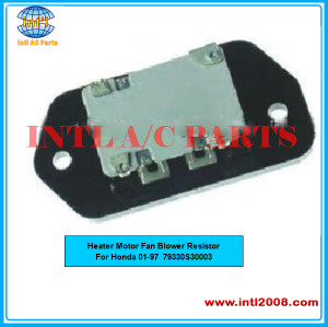79330S30003 Heater Motor Fan Blower Resistor For Honda 01-97 79330S30003