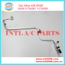 Manufacture China air con pipe hose fit for Fiat Palio Siena Road Automotive ac hose fitting 51726285 517-262-85 5 1726 285