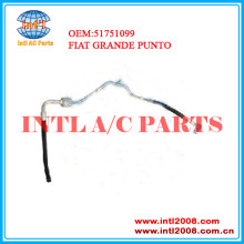 China supply auto ac hose fitting with tube apply for Fiat Grande Punto Heating air con ac Pipe Fitting hose 51751099 5175-1099 517510-99