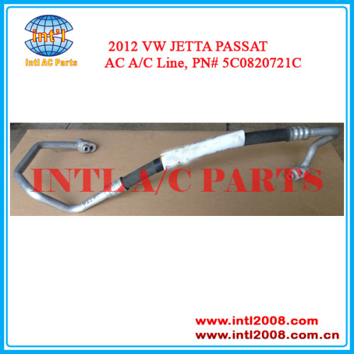 auto air ac hose fitting A/C Refrigerant for Volkswagen Jetta PASSAT PN# 5C0820721C air con Pipes and Fittings China factory