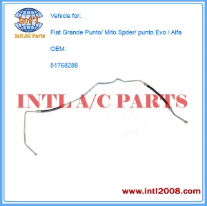 Air con A/c compressor Hose Pipe ASSEMBLY for Fiat Grande Punto/ Mito Spder/ punto Evo 2011-2013 51768288