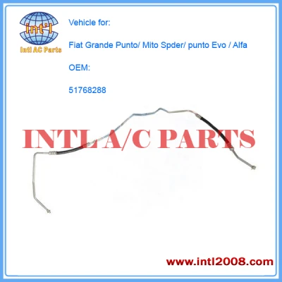 Air con A/c compressor Hose Pipe ASSEMBLY for Fiat Grande Punto/ Mito Spder/ punto Evo 2011-2013 51768288