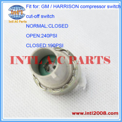 MT0672 MT-0672 A/C Pressure In Compressor Switch GM /  HARRISON cut-off switch
