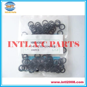 universal oring o-ring Green/black/Purple/NBR75GREEN R134A