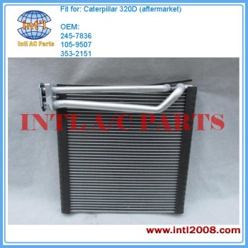 New A/C EVAPORATOR fit for CATERPILLAR 320D excavator 245-7836 2457836 105-9507 EVAPORADOR 2008>