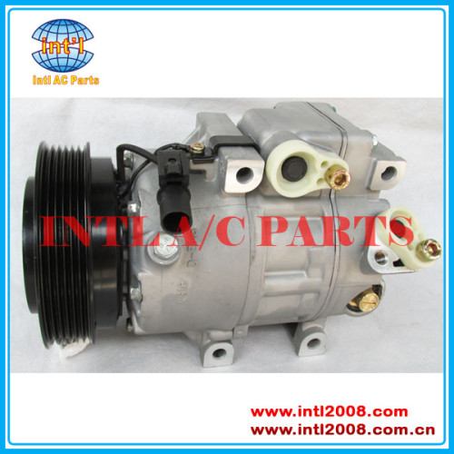 Car a/c compressor VS16-PV5-125mm  Hyundai Elantra Verna i30 i20/ Kia Ceed 97701-2H200 97701-2H202 97701-2H240 F500-AN6CA-05 TSP0155935 China manufactory