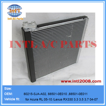 80211TY2A01 80215SJAA02 air conditioning evaporator Coil for Acura/Lexus RX330