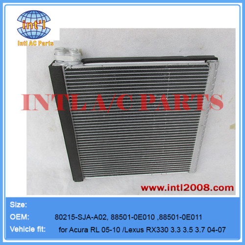 80211TY2A01 80215SJAA02 air conditioning evaporator Coil for Acura/Lexus RX330