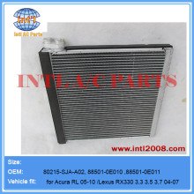 LHD Evaporator coil for Acura/ Lexus 04-10 80215-SJA-A02 88501-0E010 88501-0E011