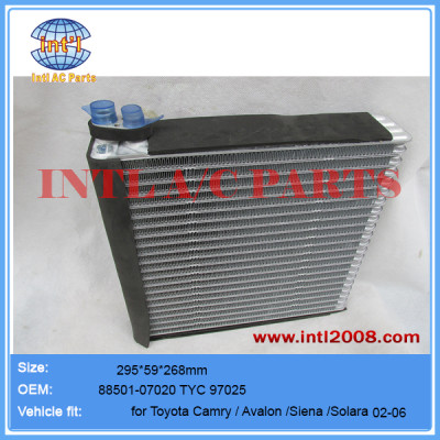 A/C Evaporator core 02-06 toyota camry 2.4 3.3 TYC 97025 8705008020 8705008040 8850107020