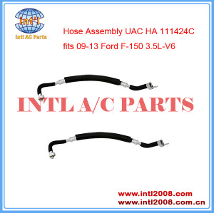 A/C Suction Line Hose Assembly UAC HA 111424C YF3564 9L3Z19867B For Ford F-150 3.5L-V6 09-13
