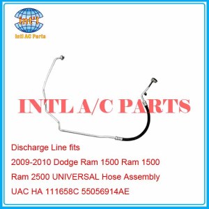 Discharge Line fits 2009-2010 Dodge Ram 1500 Ram 2500 UNIVERSAL Hose Assembly UAC HA 111658C 55056914AE