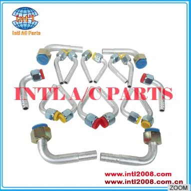 #12 straight Female Flare Fitting Barb