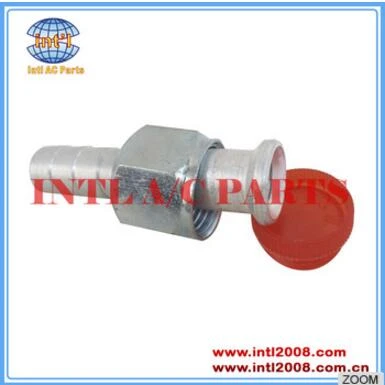 #12 straight Female Flare Fitting Barb