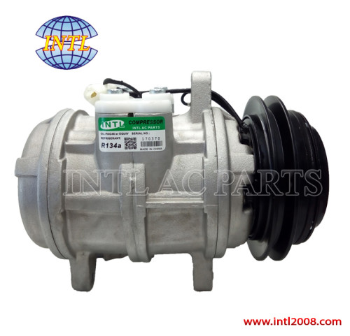 auto Air Conditioning compressor Denso 6E171 A/C AC COMPRESSOR FOR JOHN DEERE WINDROWERS John Deere Tractor TY6766 TY6626 047100-8530 China supply