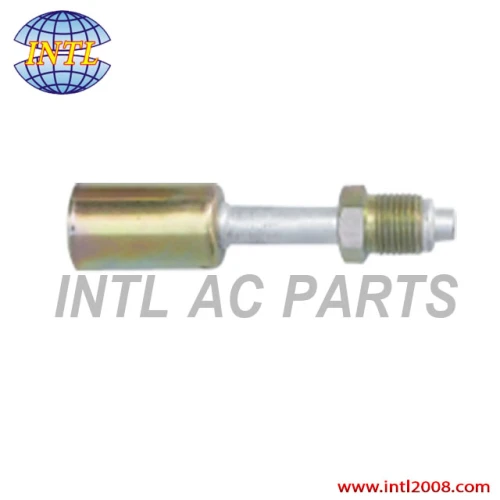 #6 45degree male Oring R12 beadlock hose fitting /quick joint /connector/coupling with iron jacket cap