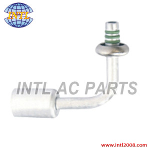 #10 straight Oring beadlock hose fitting /connector/coupling with with AL jacket cap for wholesale and retail