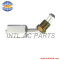 #6 straight male beadlock hose fitting /connector/coupling with iron outer screw AL jacket