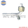#6 straight female oring barb hose fitting /connector/coupling with Al joint R12 value