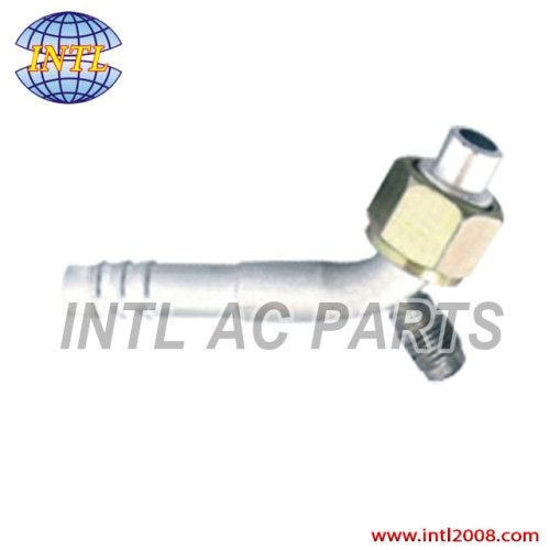 #10 straight female oring beadlock hose fitting /connector/coupling with Al joint R12 value