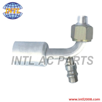 female O-ring beadlock hose fitting /connector/coupling with Al joint AL Jacket R134a high and low pressure value