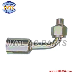 INTL-HF3107 female O-ring beadlock hose fitting /connector/coupling with Al joint and Iron Jacket