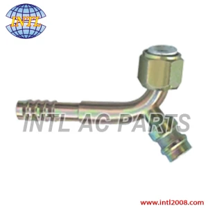 female flare hose fitting /connector/coupling with Iron Joint R12 high and low pressure valve for wholesale and retail